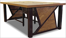 WT816电竞网咖桌（木纹色）